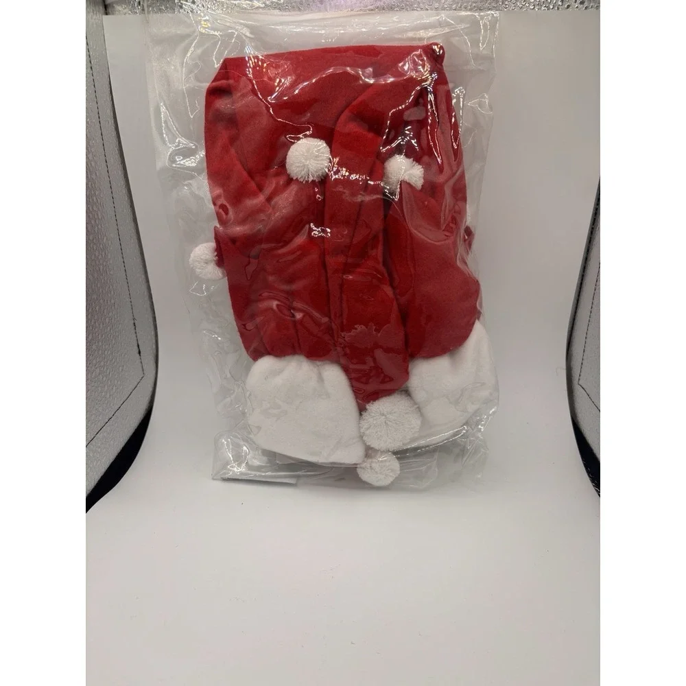 JT International Holiday Santa Hat Helmet Cover